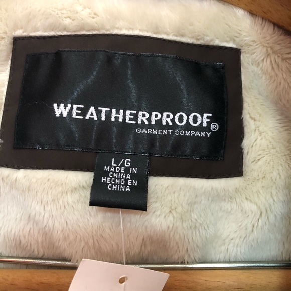 NWT Chocolate Brown Winter Vest - Picture 2 of 5